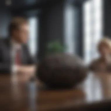 Strategic Insights from Hedge Fund Experts A strategic meeting among hedge fund professionals discussing investment strategies