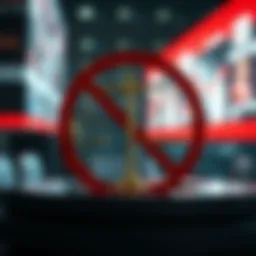 A visual representation of anti-monopoly laws