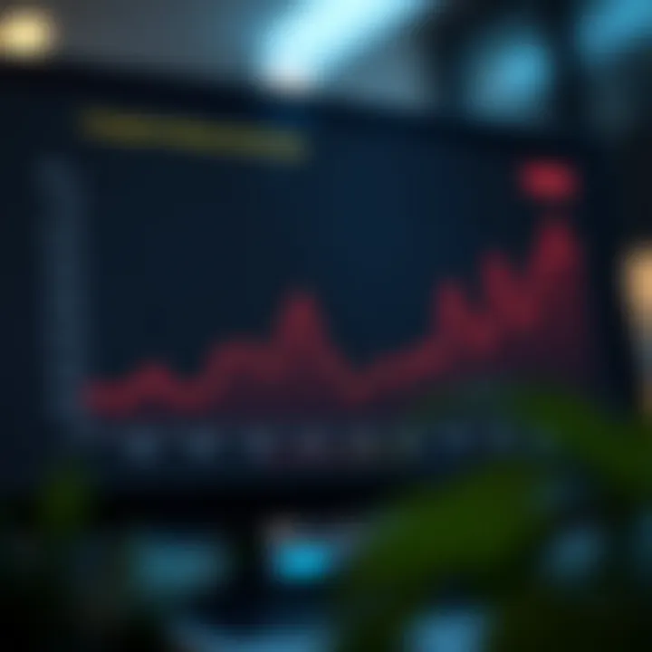 Chart showing comparative returns over time