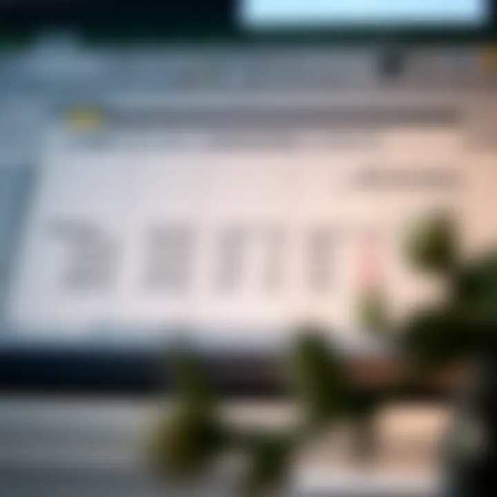 Excel spreadsheet showcasing NPV calculations