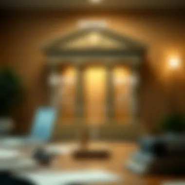 Diagram explaining when to choose a bank or a brokerage based on financial goals