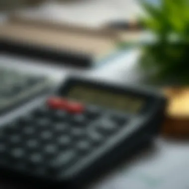 Calculating Monthly Payments with Precision Calculator displaying auto loan payment calculations