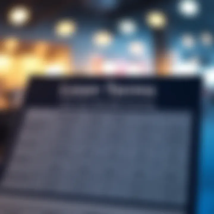 Loan Terms Comparison for Effective Financing Comparison chart of various loan terms for auto financing