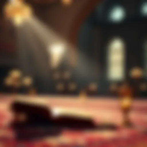 The spiritual essence of Zakat, showcasing its significance in Islamic finance