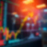 Illustration of stock market dynamics