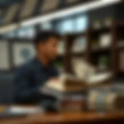 Visual representation of brokerage education costs