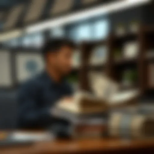 Visual representation of brokerage education costs