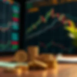 Concept of stock market investment strategies