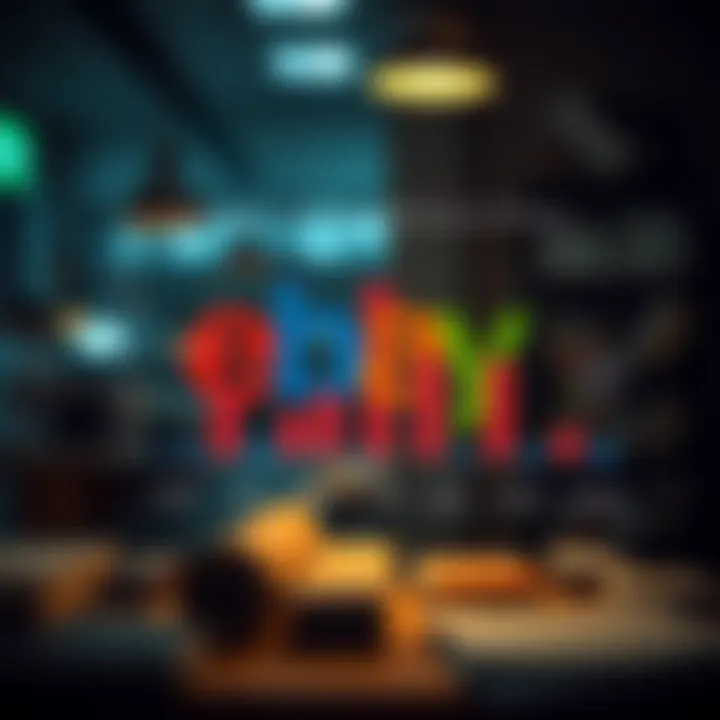 Chart depicting additional revenue streams for eBay