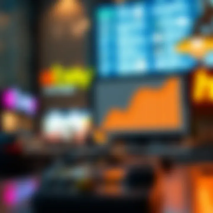 Graph illustrating eBay's advertising strategies