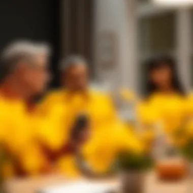 Engaging Professional Guidance A couple discussing options with a real estate agent