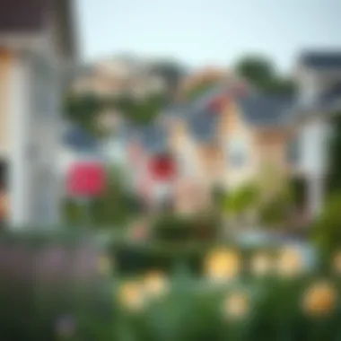 Exploring Neighborhood Choices A serene neighborhood showcasing diverse architecture