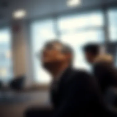 Contemplating Career Advancement An individual contemplating career advancement options