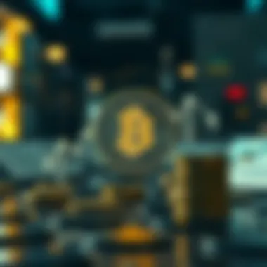 Decentralized Finance Concepts Overview Visual representation of decentralized finance concepts