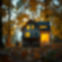 Home equity loan concept illustration