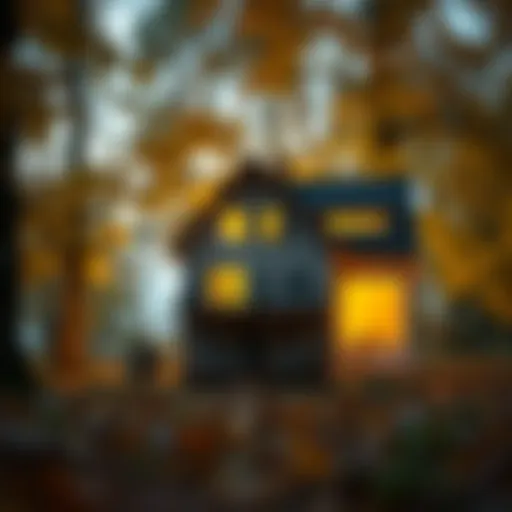 Home equity loan concept illustration