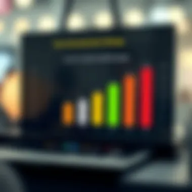 Chart illustrating customer satisfaction ratings across different insurers