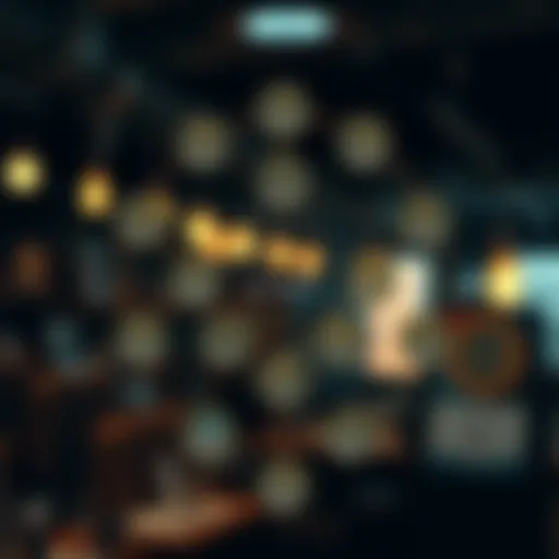 An intricate diagram illustrating the structure of multi-level marketing networks