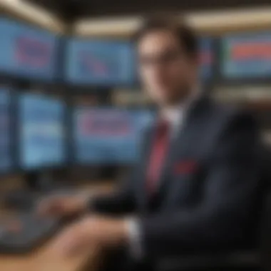Illustration of various stock trader simulator types