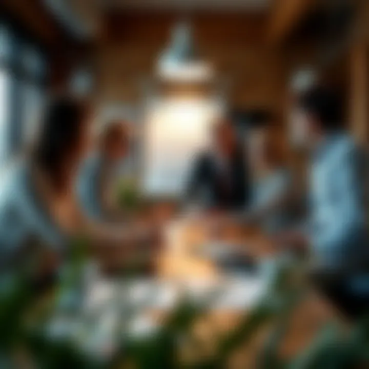 Strategic planning session highlighting strengths and weaknesses