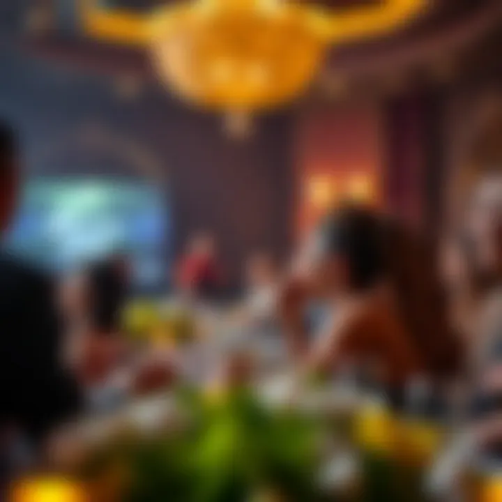 Philanthropic event showcasing charitable contributions