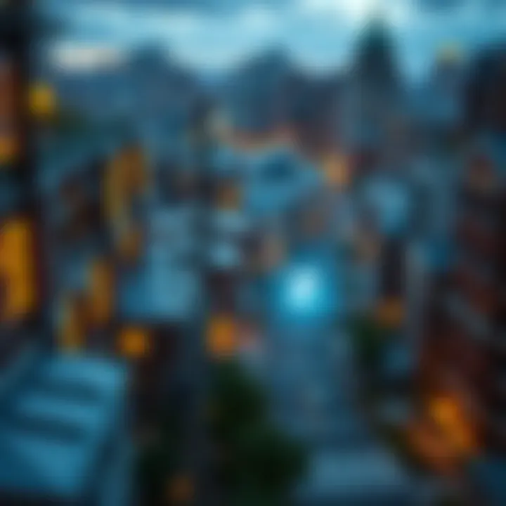The Future Landscape of Real Estate Investments A futuristic depiction of the potential of crowd-sourced real estate