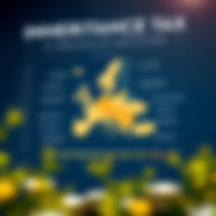 Infographic explaining inheritance tax across jurisdictions