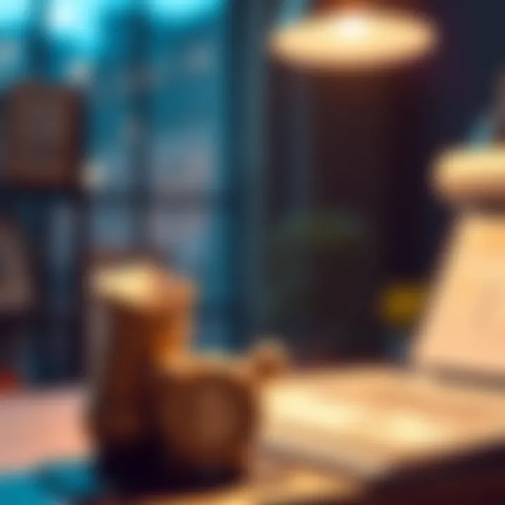 Visual representation of financial literacy improvement