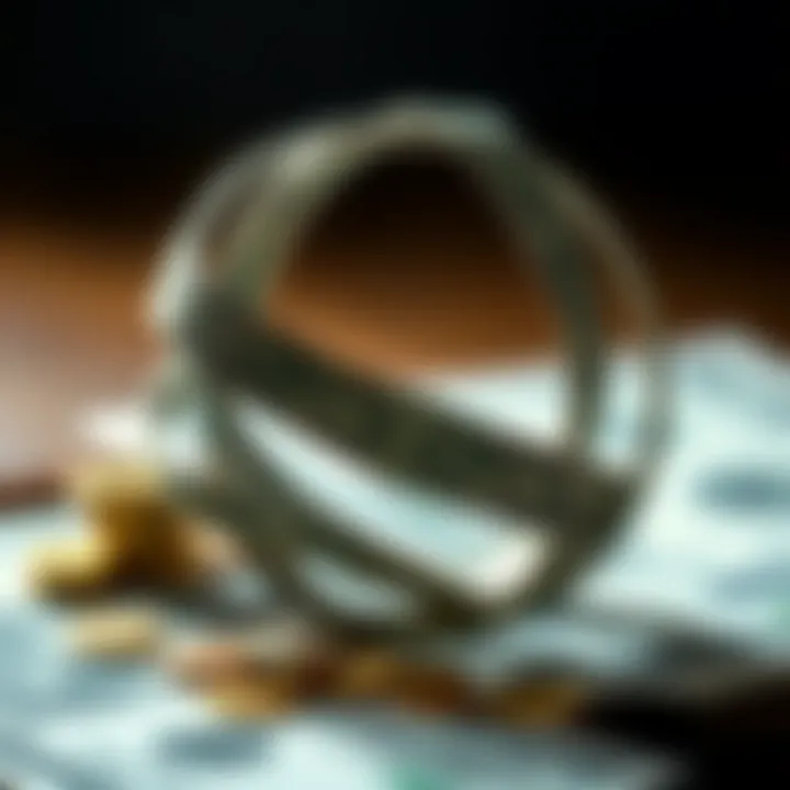 The Synergy of Financial Advisory and Life Insurance Symbolic representation of financial planning intertwined with insurance policies.