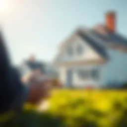 Conceptual illustration of joint tenancy in real estate