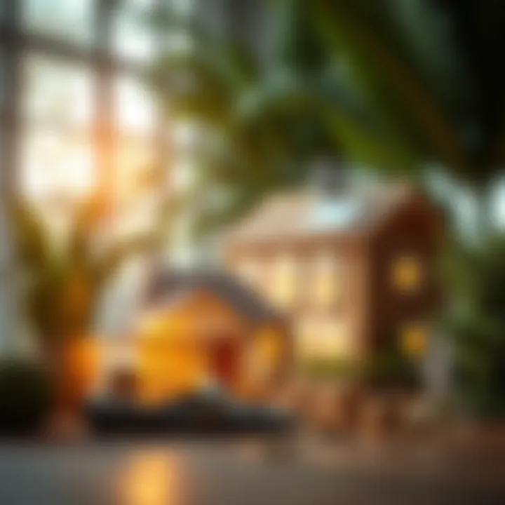 Conceptual image of financial planning with HELOC