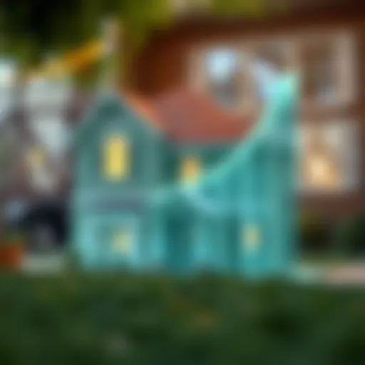 Home Equity Growth Visualization A visual representation of home equity growth