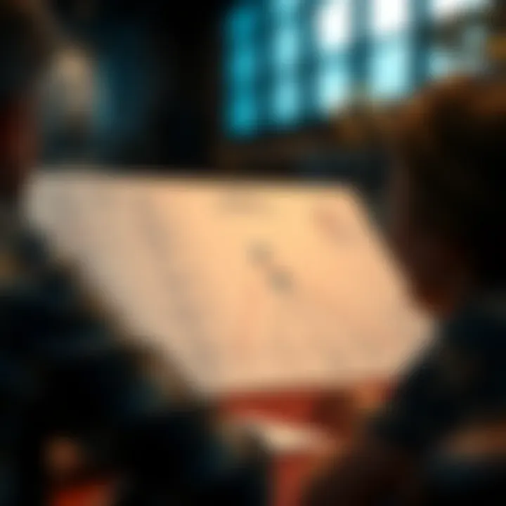 Understanding Bidding Strategies An intricate bidding strategy diagram