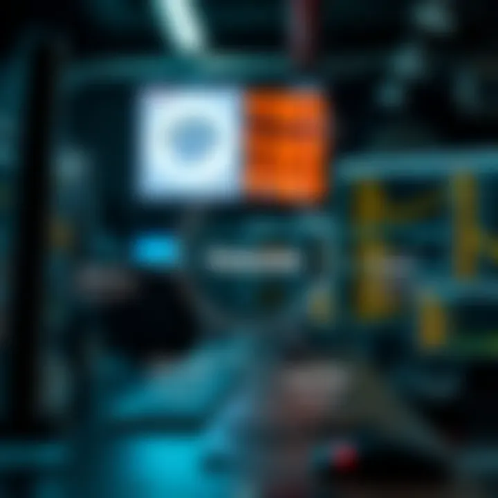 Technology's Role in Trading Diagram showcasing technology's influence on modern trading