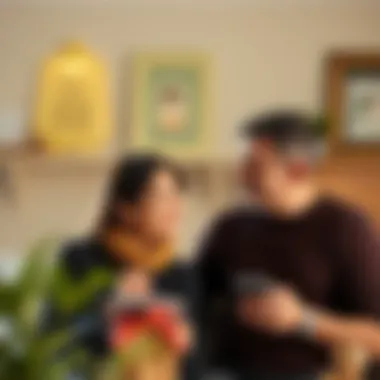 Strategizing Your Home Purchase Journey A couple discussing their home buying strategy