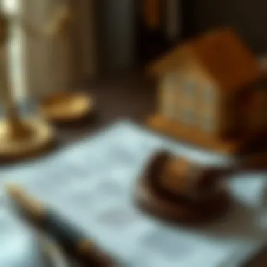 Legal Considerations in Property Sale Documents and contracts signifying legal aspects of property selling