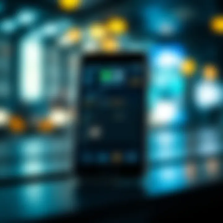 A digital wallet displayed on a smartphone