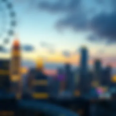 A vibrant city skyline representing financial growth