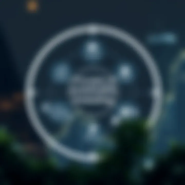 Diagram representing the principles of sustainable investing