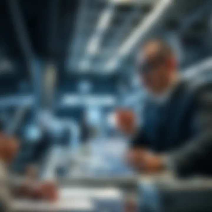 Investor analyzing market trends and interest rate impacts