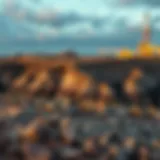 Geological formations associated with natural gas deposits