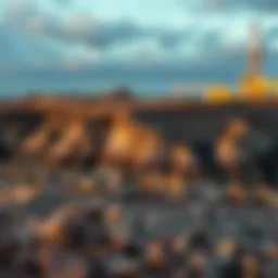 Geological formations associated with natural gas deposits