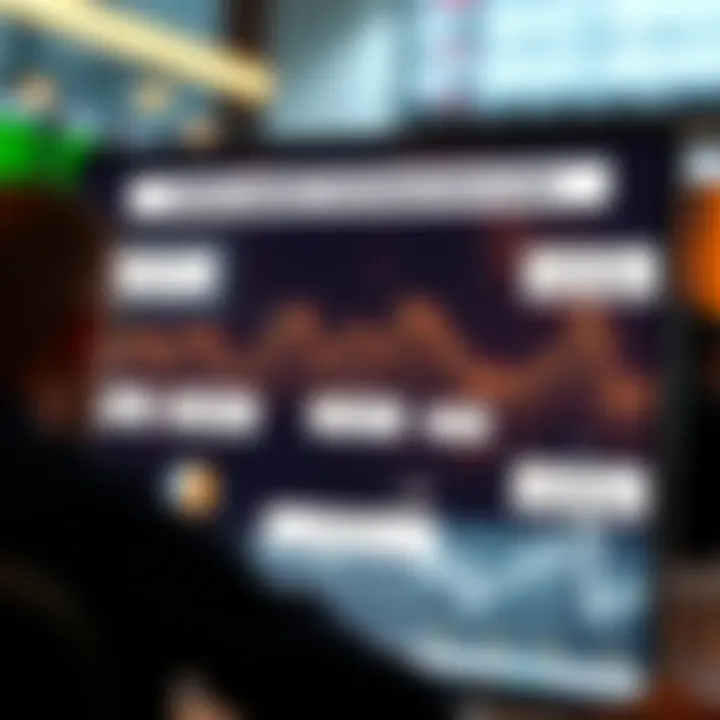 Infographic on Stock Market Information Flow An infographic illustrating the flow of stock market information