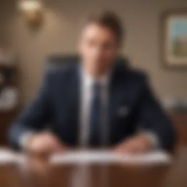 The Escrow Agent: Facilitator of Transactions A visual representation of an escrow agent facilitating a transaction.