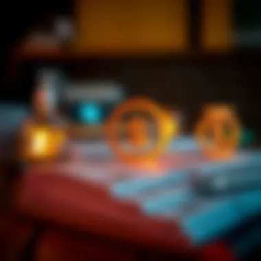 Illustration depicting financial records with accuracy symbols