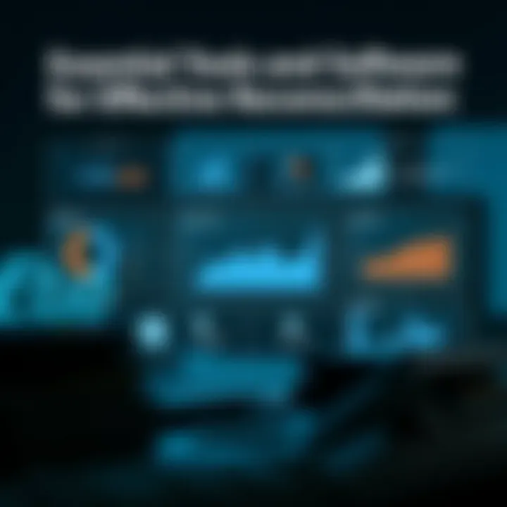 Graphical representation of reconciliation tools and software