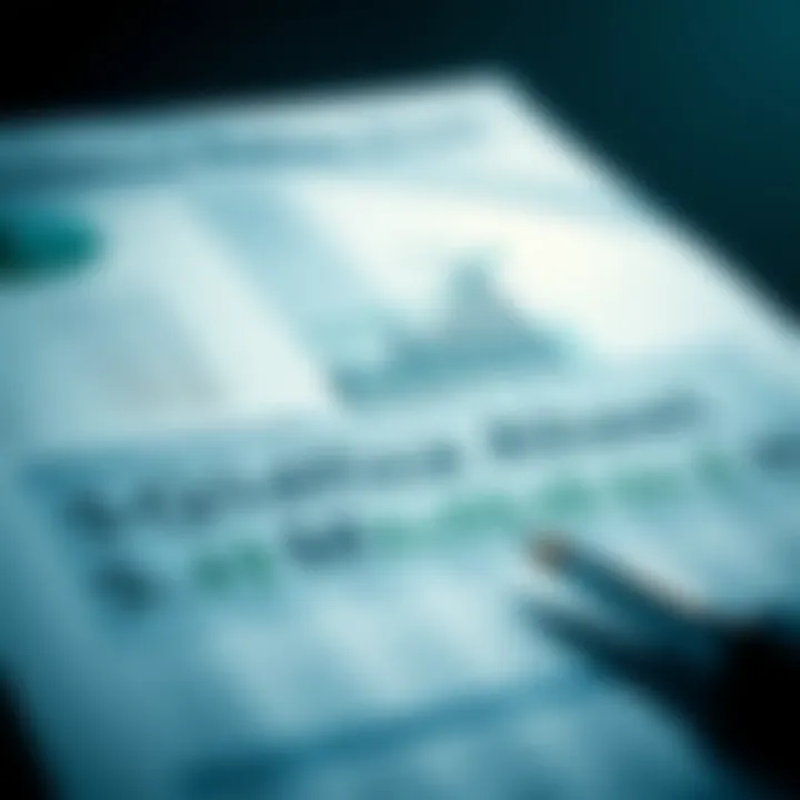 Graph analyzing financial ratios from balance sheet