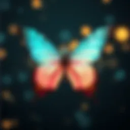 Illustration of butterfly option structure