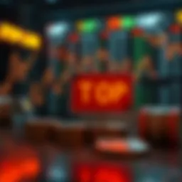 Conceptual illustration of buying stop loss