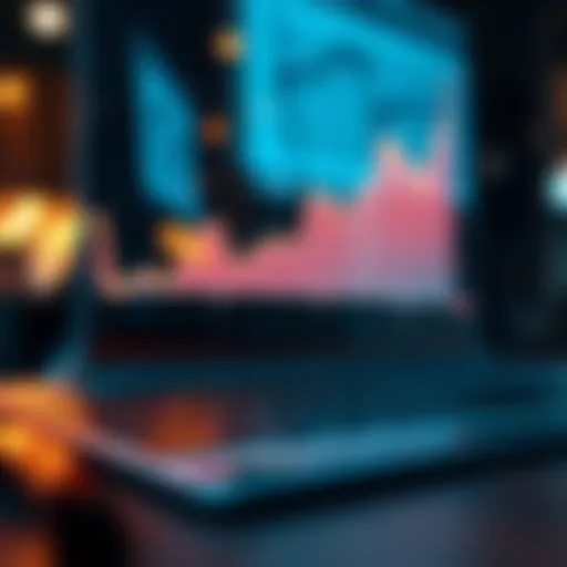 Earnings Growth Trends Visualization Graph illustrating earnings growth trends